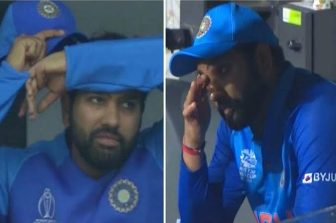 డ్రెస్సింగ్ రూమ్లో కన్నీటిపర్యంతమైన రోహిత్ శర్మ.. డ్రెస్సింగ్ రూమ్లో ఒంటరిగా కూర్చొని..